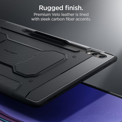 Spigen Rugged Armor Pro Hülle Entwickelt für Samsung Galaxy Tab S10 Ultra (2024) / S9 Ultra (2023) /