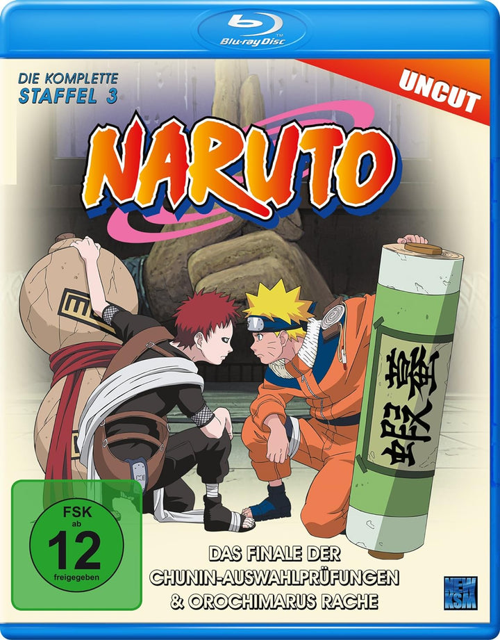Naruto - Staffel 3: Das Finale der Chunin-Auswahlprüfungen & Orochimarus Rache (Episoden 53-80, uncu