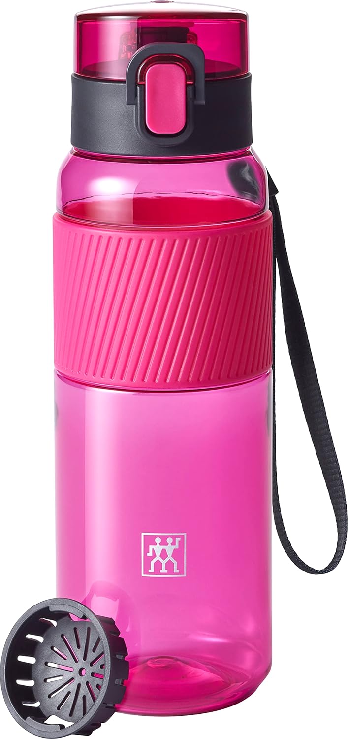 ZWILLING Trinkflasche BPA-frei, Wasserflasche für Fitness, Freizeit und Büro, Sportflasche aus Trita