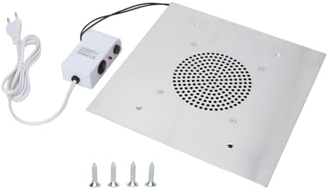 Focket Nagelstaubsammler, 60W Leistungsstark Nagelmaschine Staubsauger Nageltischabsaugung Nail Fan