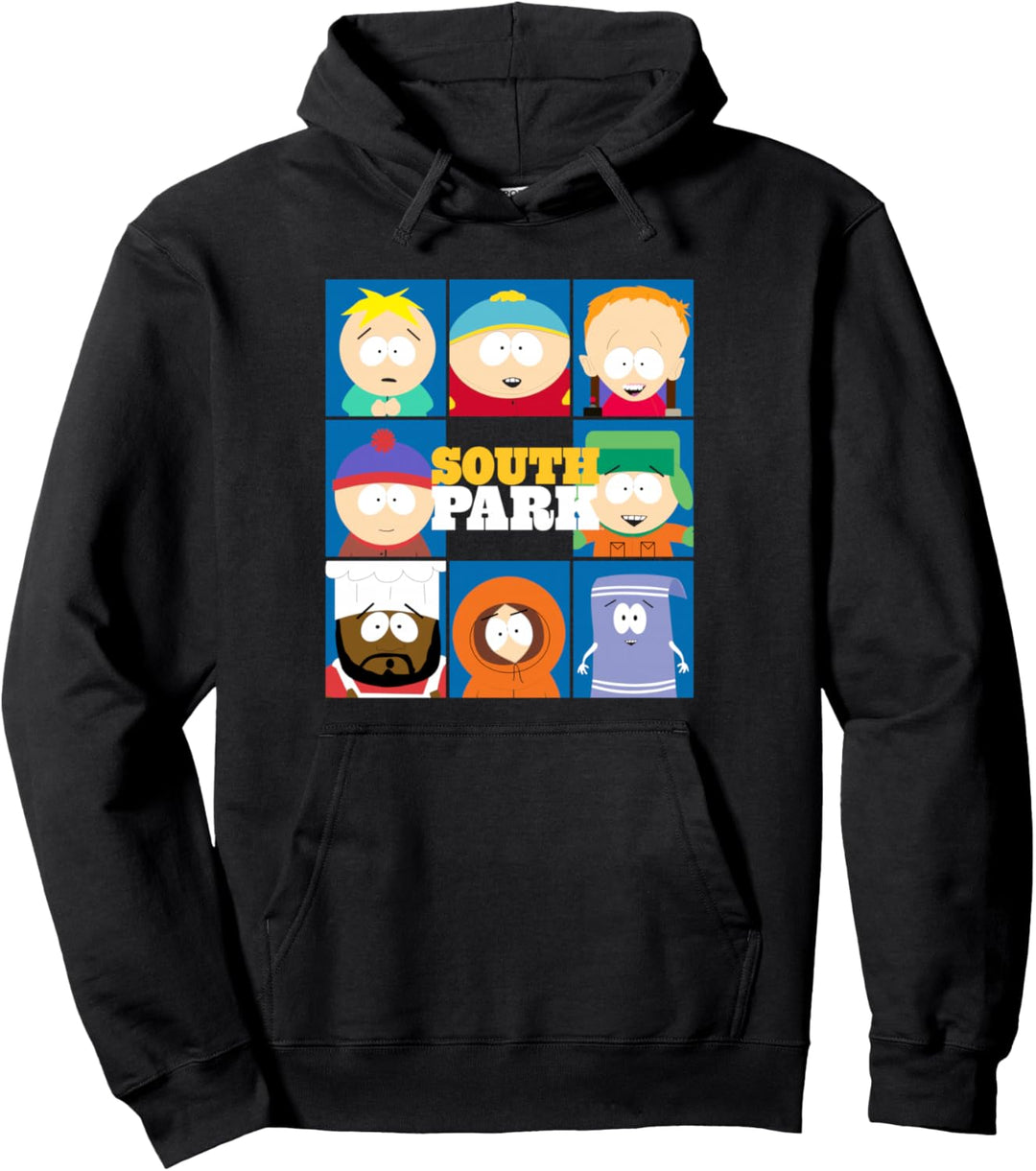 South Park Gang Behind Logo Pullover Hoodie