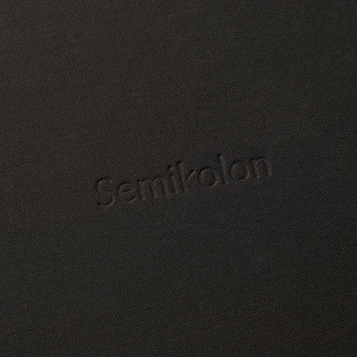 Semikolon 351236 Notizbuch Classic A4 blanko - 176 Seiten, cremeweisses Papier - Lesezeichen - black