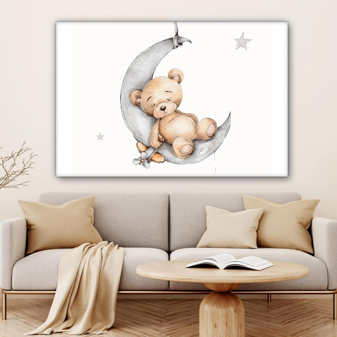 MuchoWow© Leinwandbild Gross 120x80 cm XXL Dekoration Wohnzimmer Bilder Pictures Wall Decoration Liv