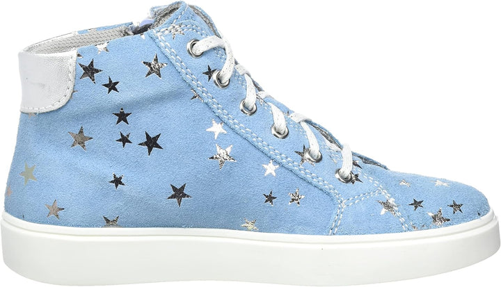 Richter Mädchen Flora Sneaker 27 EU Hell Türkis Silber, 27 EU Hell Türkis Silber
