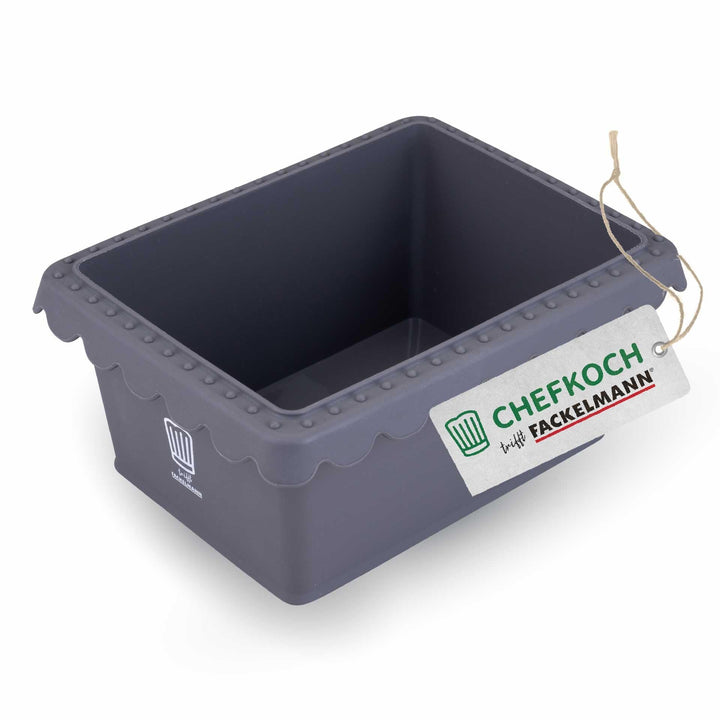 Chefkoch trifft Fackelmann Mini-Kastenform für Heissluftfritteuse und Backofen – Ideal für Brot und