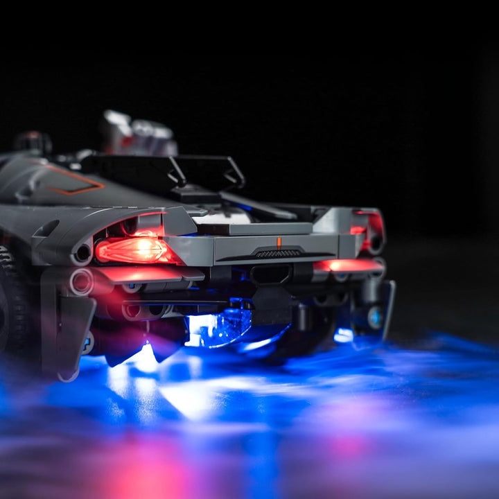 Fernbedienung Licht-Kit Kompatibel mit Lego 42173 Koenigsegg Jesko Absolut Grey Hypercar (Kein Model