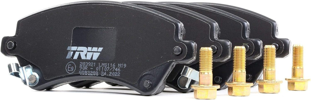 TRW GDB3288 Bremsbelagsatz, Scheibenbremse - (4-teilig)