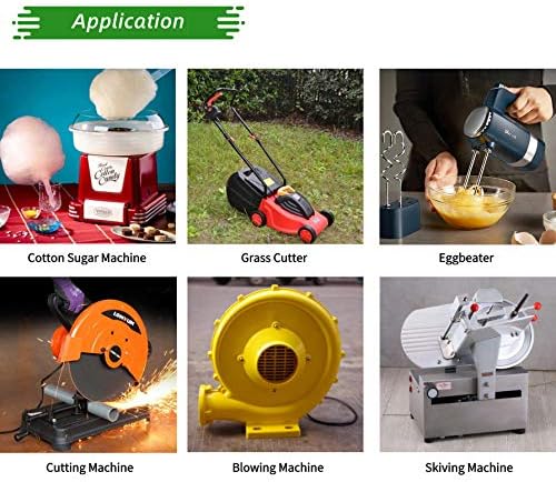 CHANCS 12V 3500RPM Permanentmagnet-Gleichstrommotor 30W CW/CCW Reversibler elektrischer Getriebemoto