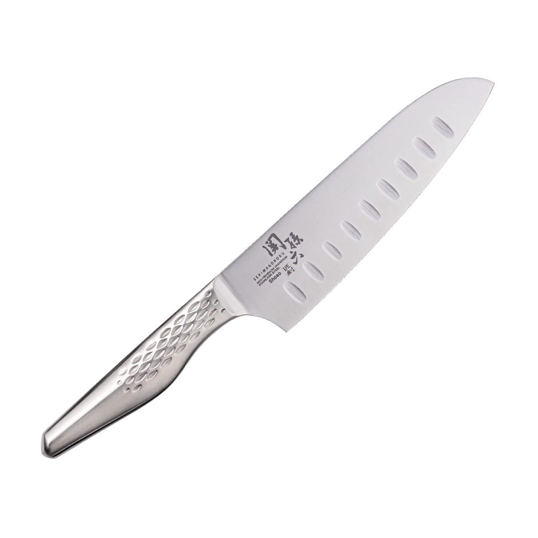 KAI AB-5157 SEKI MAGOROKU Shoso Santoku mit, Silber, 29cm 29cm Silber, 29cm Silber