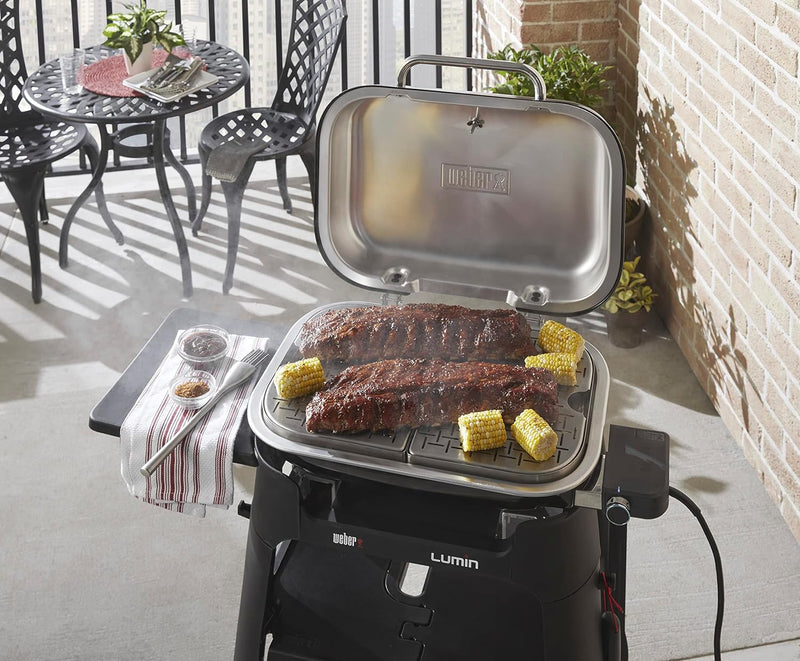 Weber 6614 Lumin Versatility Grill Kit, Silver Standard