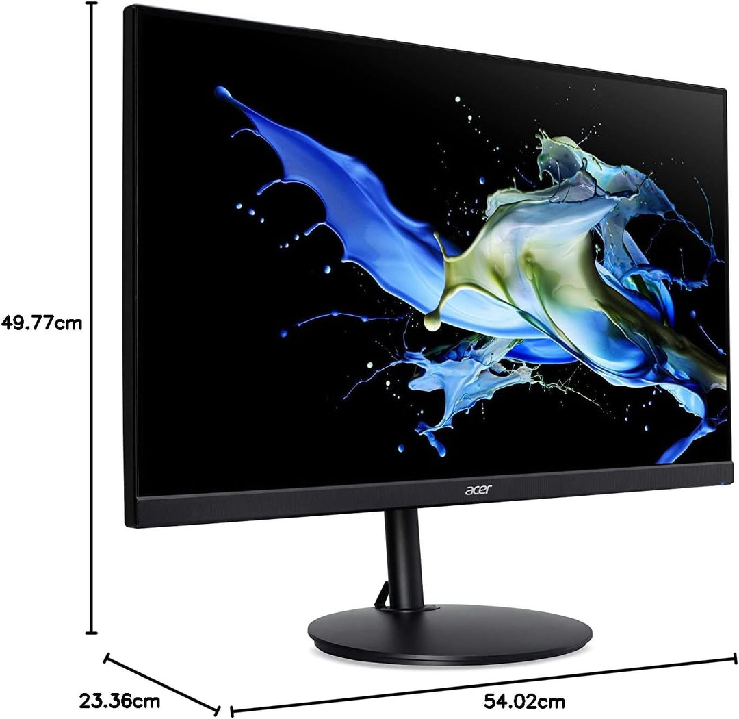 Acer CBA242YH Monitor 23,8 Zoll (60 cm Bildschirm) Full HD, 100Hz HDMI, 75Hz VGA, 4ms (GTG), HDMI 1.