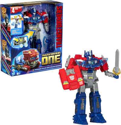 Transformers One Power Flip Optimus Prime (Orion Pax) interaktive Action-Figur