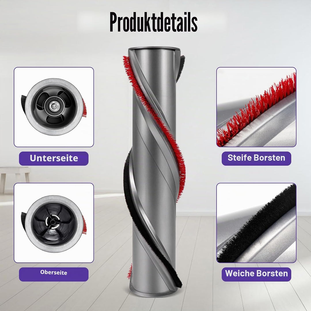 Chuancheng Bürstenrolle für Dyson V11, Scrollleiste Ersatzbürste für Dyson V11 Absolute V11 Animal S