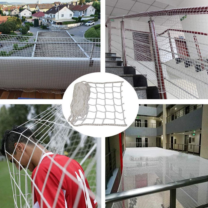 YOAI Universal Schutznetz Katzennetz Sicherheitsnetz für Balkon Fenster, Hochbett Rausfallschutz Tre