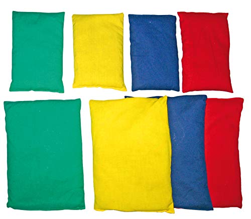 EDUPLAY 170096 20 x 15 cm Sitzsack 20x15cm (1 Stück) Gelb, 20x15cm (1 Stück) Gelb