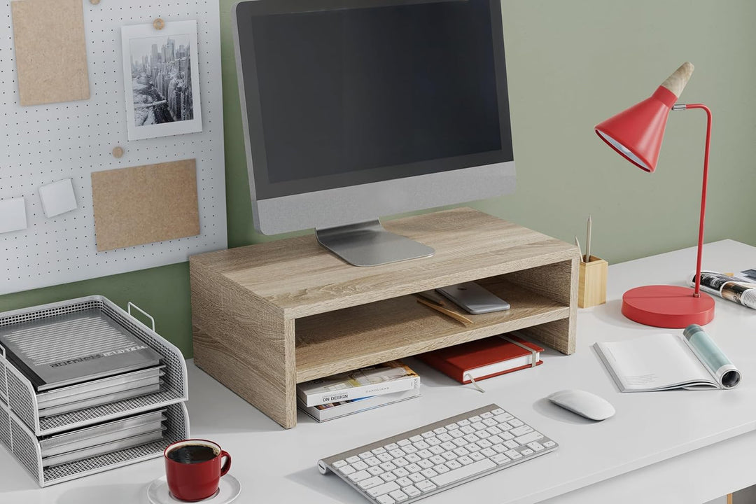 Monitorständer, 2-stufiger Monitorständer, Ständer für Computermonitore, Laptopständer, Computerstän