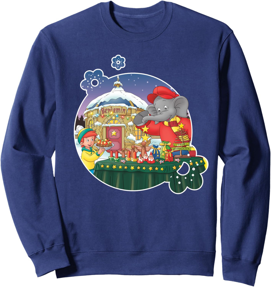 Benjamin Blümchen - Weihnachten - Weihnachtsmarkt Sweatshirt
