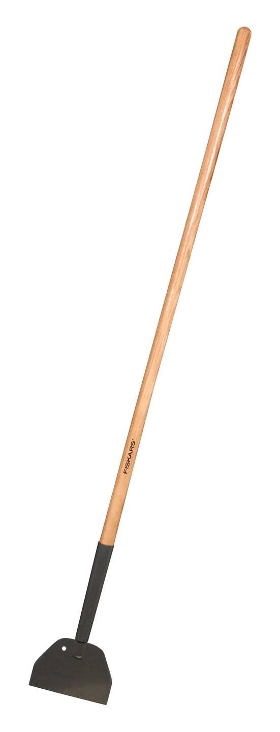 Fiskars Eisstösser, Blattbreite 17,5 cm, Borstahl-Blatt/Holz-Stiel, Schwarz, 1001639