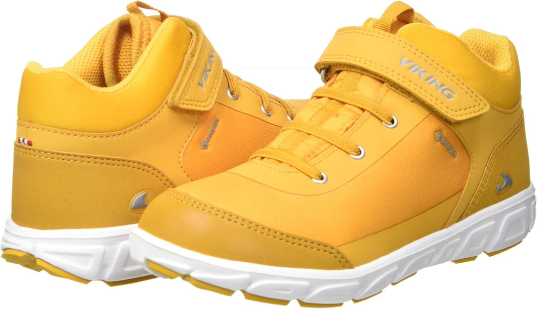 Viking Unisex Kinder Spectrum R Mid Gtx Walking-Schuh 26 EU Honey Grey, 26 EU Honey Grey