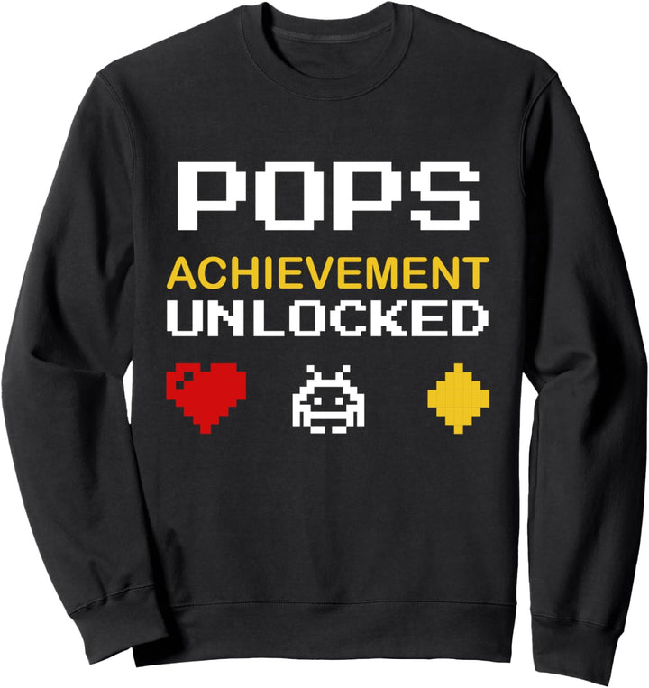 Neue Grosseltern Neue Opa Pops Sweatshirt