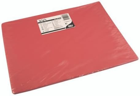 1000 Tischsets, Papier 30 cm x 40 cm rot (84351)