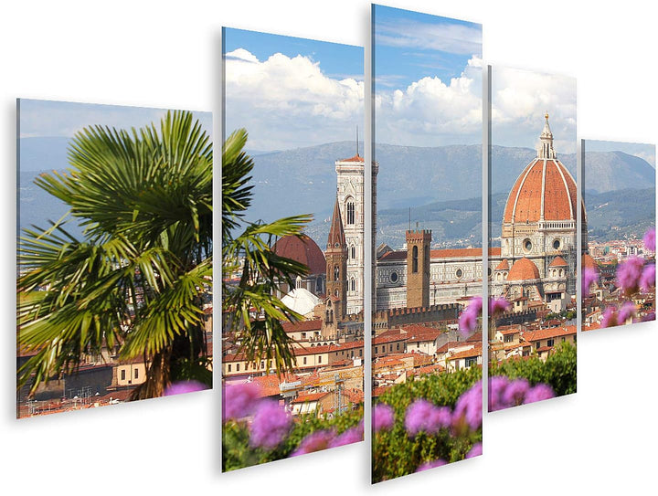 islandburner Bild auf Leinwand Florenz Im Frühling Toskana Italien Bilder Wandbilder Poster Leinwand