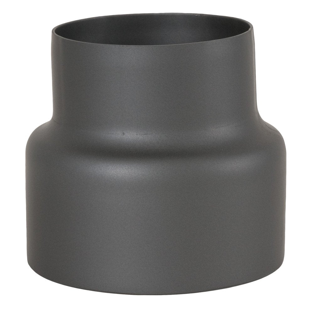 MULDENTHALER Reduzierung, Reduktion, Rauchrohr, Ofenrohr, Senotherm, 150 mm - 120 mm Gussgrau