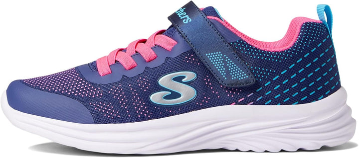 Skechers Dreamy Dancer Radiant Rogue Sneaker 29 EU Navy Hot Pink Mesh Multi Trim, 29 EU Navy Hot Pin
