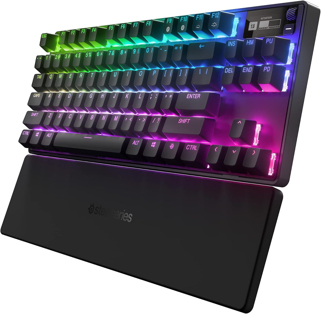 SteelSeries Apex Pro TKL Wireless HyperMagnetic Gaming-Tastatur – E-Sports TKL-Formfaktor – Anpassba