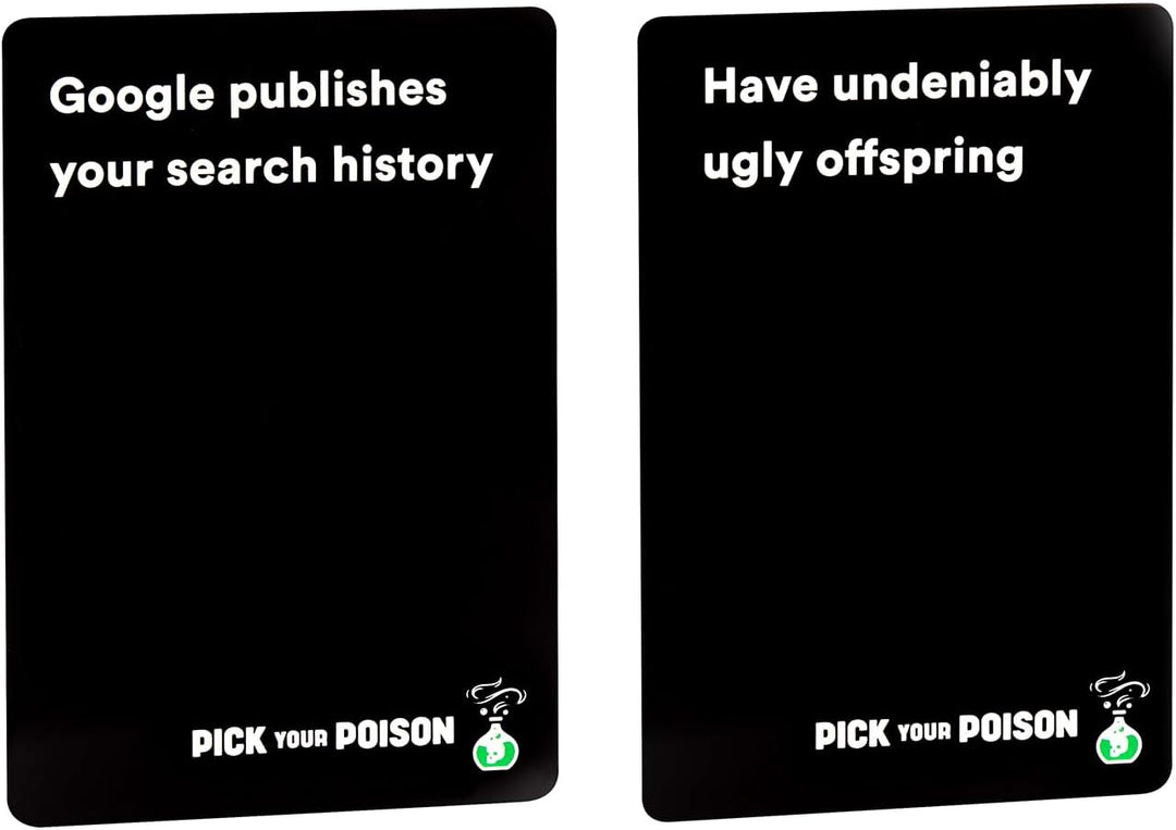 Pick Your Poison - The What Would You Rather Do? Party Game [After Dark Edition]- English Language E