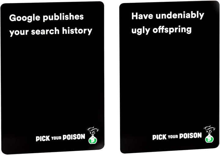 Pick Your Poison - The What Would You Rather Do? Party Game [After Dark Edition]- English Language E