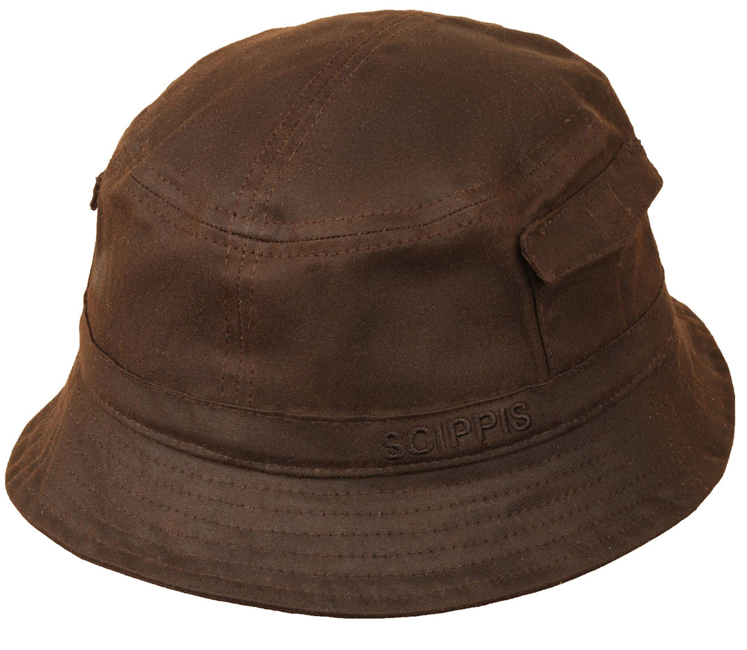 SCIPPIS Riverman Oilskinhut braun (XL)