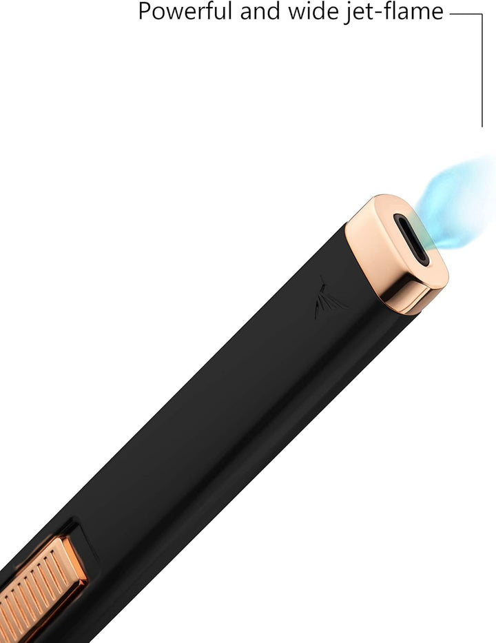 Colibri Aura Jet Flame Kerzenanzünder | Langes Stabfeuerzeug Mit Grosse Reichweite | Luxuriösem Fini
