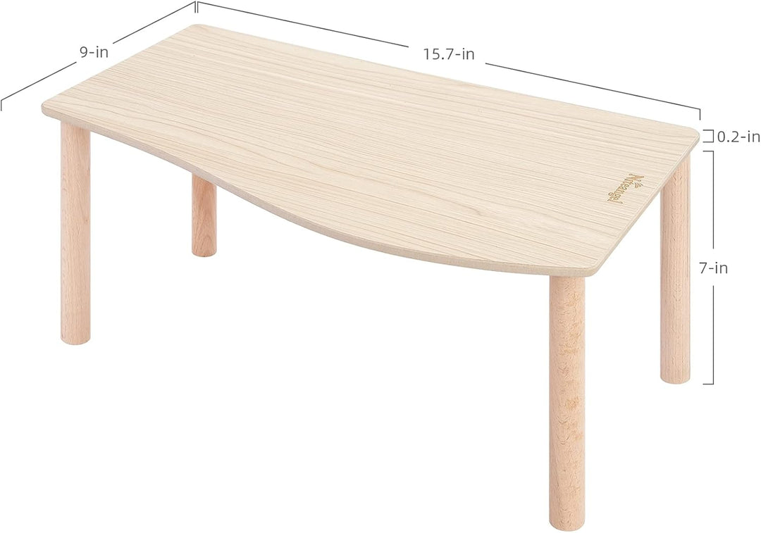 Niteangel Hamster Spielpodest aus Holz für Zwerghamster, Syrische Hamster, Gerbils, Mäuse, Degus ode