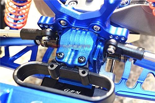 GPM for Traxxas Rustler 4X4 VXL (67076-4) / Hoss 4X4 VXL (90076-4) Aluminum Rear Gear Box - 1 Set Si