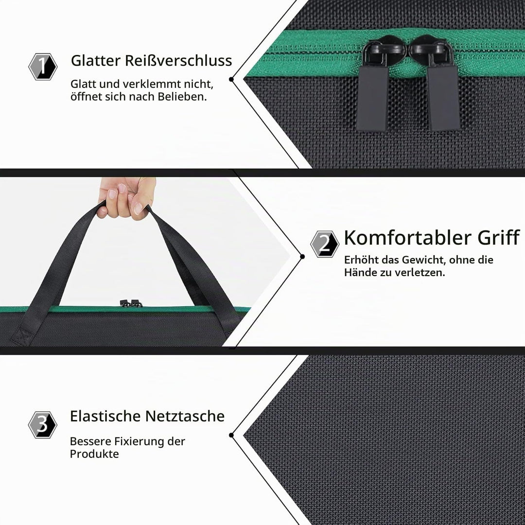 co2CREA Hart Tragbare Schutzhülle Etui Tasche für Bosch Akku Säbelsäge AdvancedRecip 18,Nur Tasche
