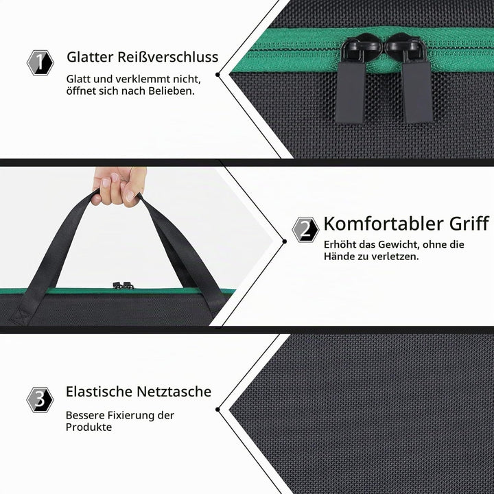 co2CREA Hart Tragbare Schutzhülle Etui Tasche für Bosch Akku Säbelsäge AdvancedRecip 18,Nur Tasche