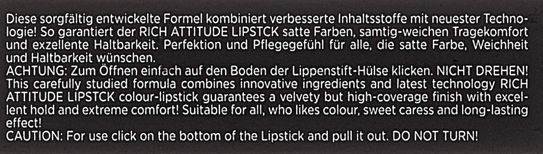 HORST KIRCHBERGER Rich Attitude Lipstick 42, 29 g 42 - velvet cherry, 42 - velvet cherry