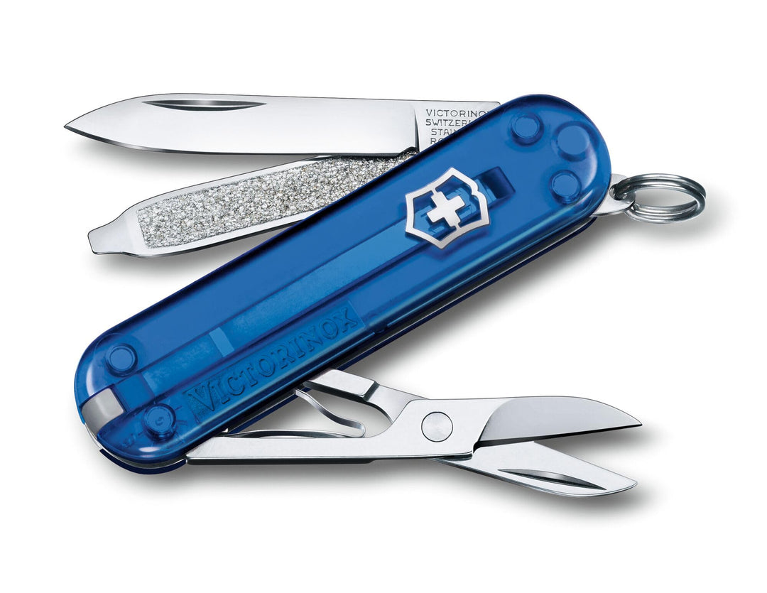 Victorinox Schweizer Taschenmesser, Klein, Classic SD, Multitool, Swiss Army Knife, Geschenk, 7 Funk