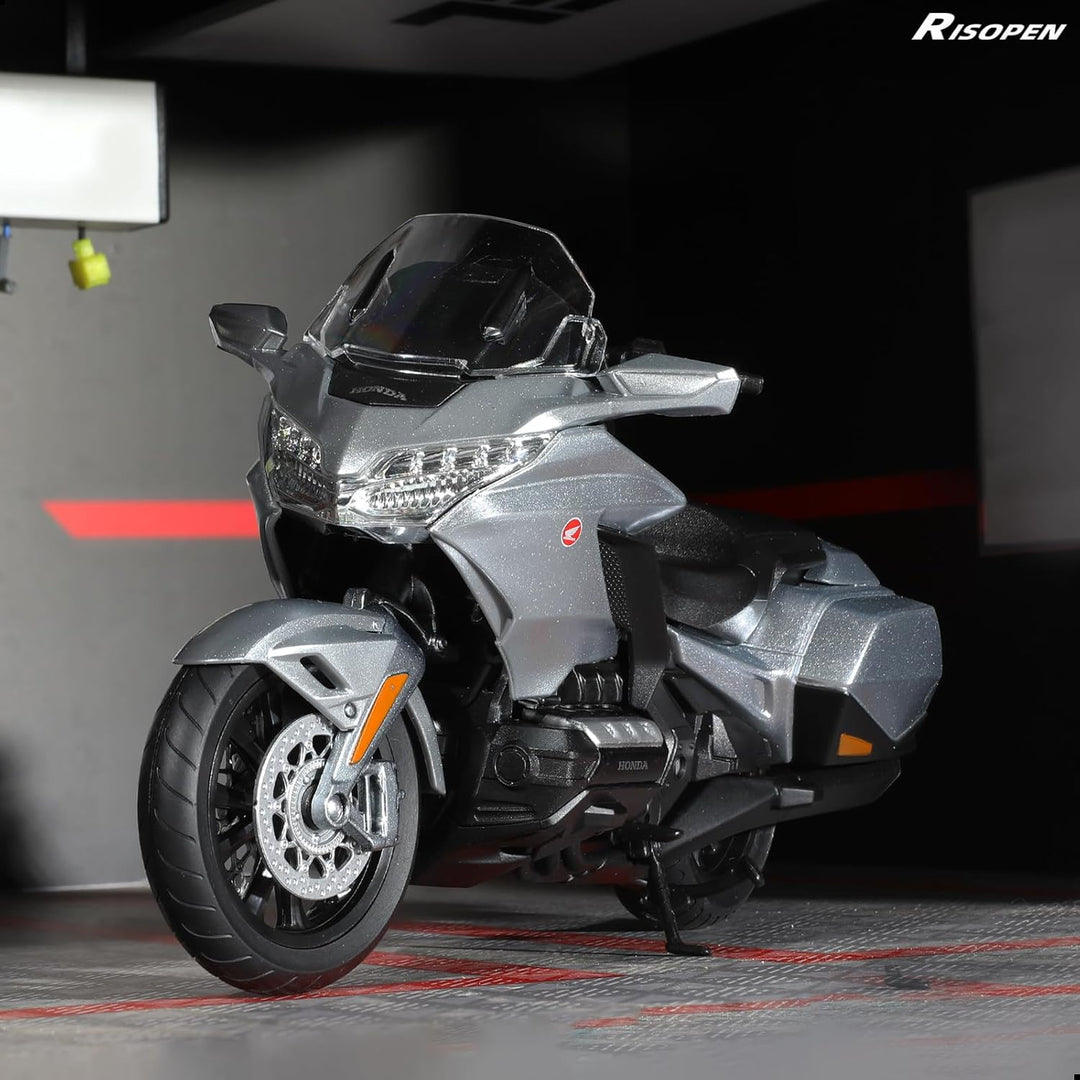 1:12 Motorrad Modell kompatibel für Honda Goldwing Legierung Diecast Motorrad Modell Spielzeug Mini
