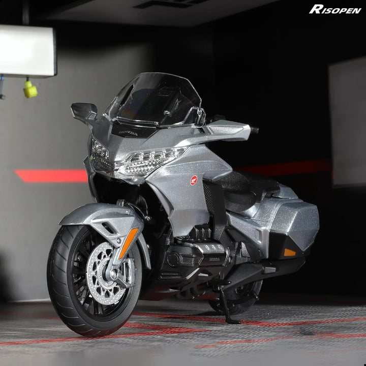 1:12 Motorrad Modell kompatibel für Honda Goldwing Legierung Diecast Motorrad Modell Spielzeug Mini