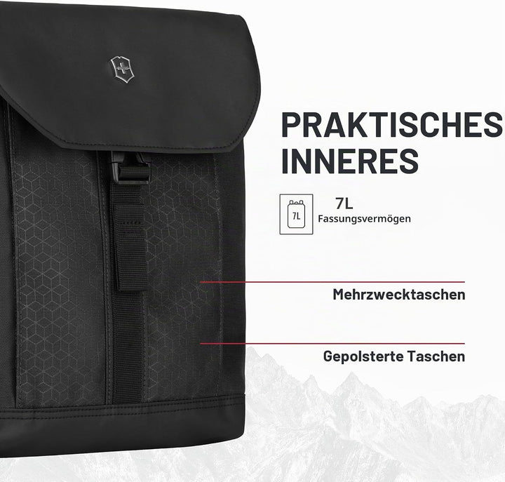 Victorinox Altmont Original Flapover Digital Bag, Tabletfach, Schultertasche, Umhängetasche, Damen H