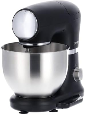 SEVERIN Küchenmaschine mit Waage, grosse Knetmaschine für bis zu 3 kg Kuchenteig, robuste Teigmaschi