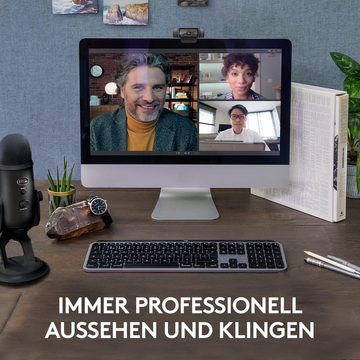 Blue Microphones Yeti und Logitech C920 HD Pro – Webcam-Mikrofon-Set für eine professionelle Präsent