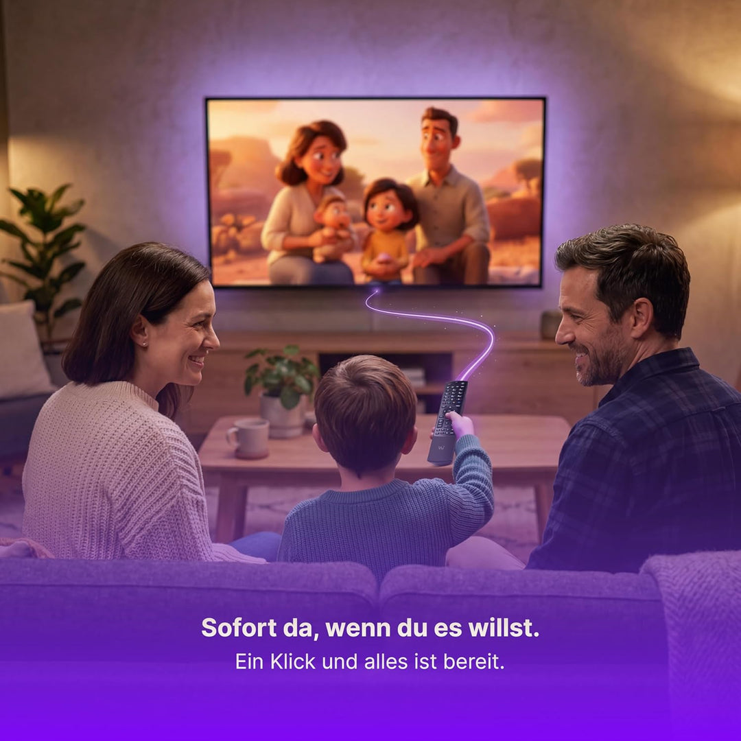 VU+ Zero DVB-S2 Linux Satellitenreceiver (Full HD, 1080p) weiss, weiss