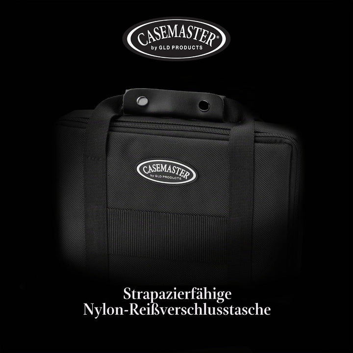 Viper Casemaster Classic 12 Dart-Nylon-Aufbewahrungstasche Schwarz, Schwarz