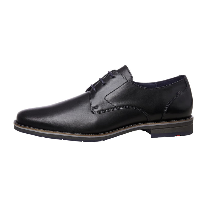LLOYD Herren Schnürhalbschuhe Langston, Männer Businessschuhe 45 EU Schwarz, 45 EU Schwarz
