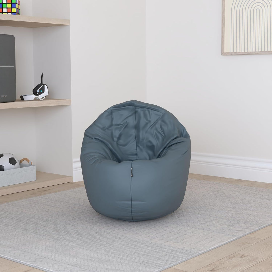 BuBiBag 2in1 Sitzsack L - XXL mit Füllung für Kinder & Erwachsene, Gaming Beanbag & Bodenkissen für