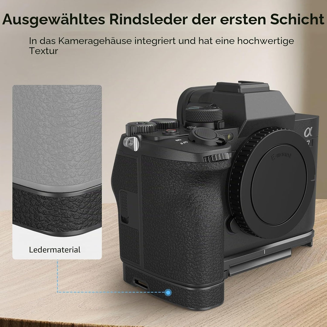 SMALLRIG A7IV A7RV A7SIII Baseplate für Sony Alpha 7 IV Alpha 7R V Kamera, mit Schnellwechselplatte