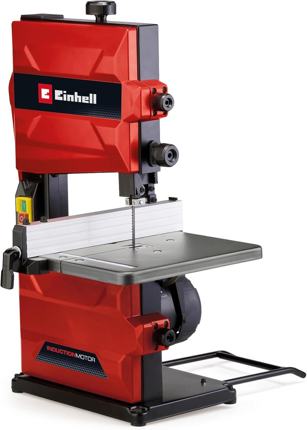 Einhell Bandsäge TC-SB 200/1 (werkzeugloser Sägeblattwechsel, Parallelanschlag, Höhenverstellung, ku